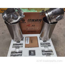 Kit liner piston dan silinder weichai empat pencocokan